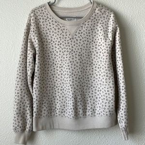 Abercrombie & Fitch Leopard Print Crewneck Sweater